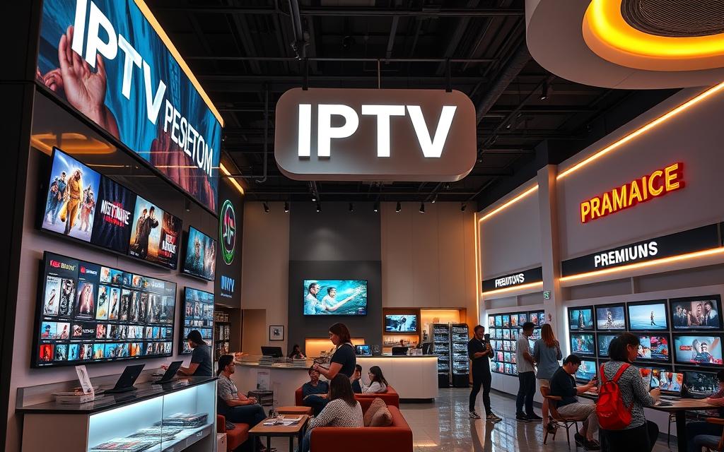 IPTV subscription shop