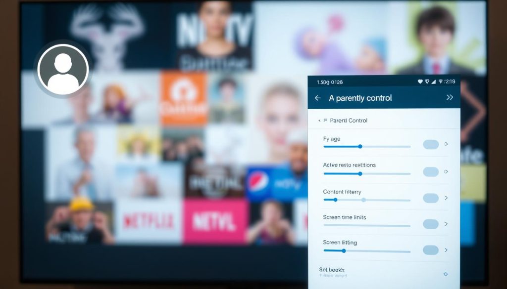 IPTV parental control setup