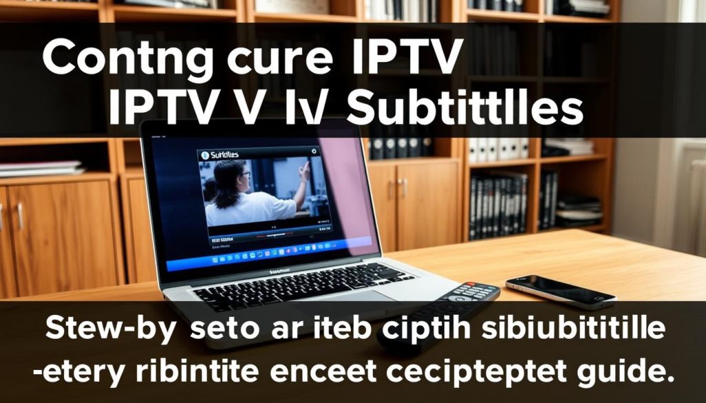 IPTV subtitles setup