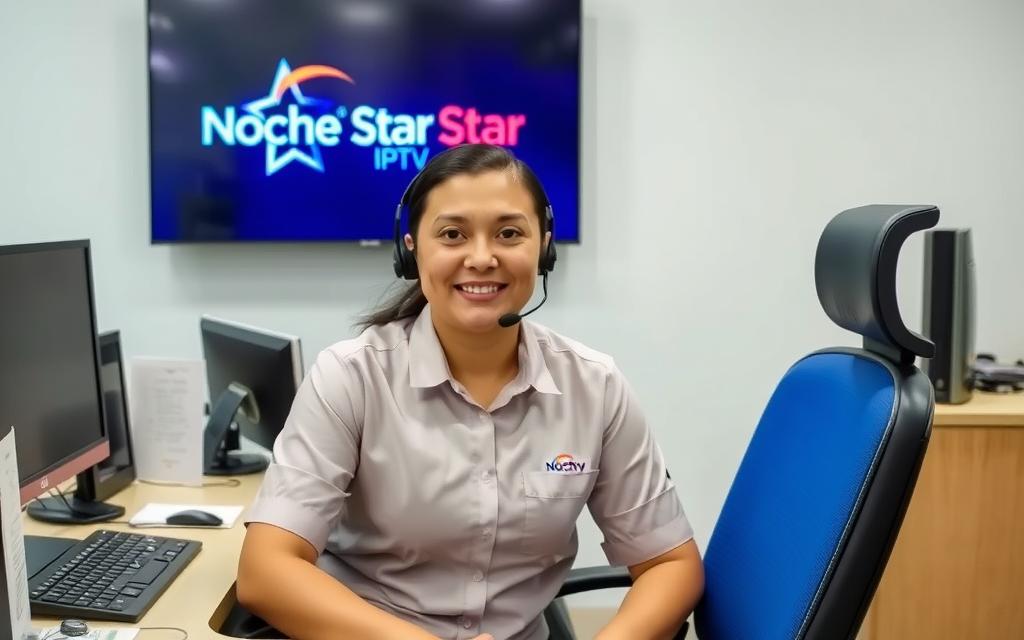 Noche Star IPTV customer support