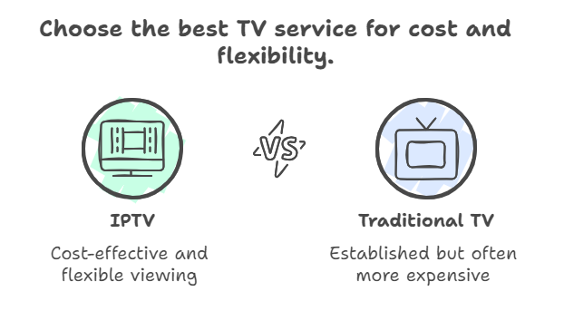 choose the best tv service for cost and