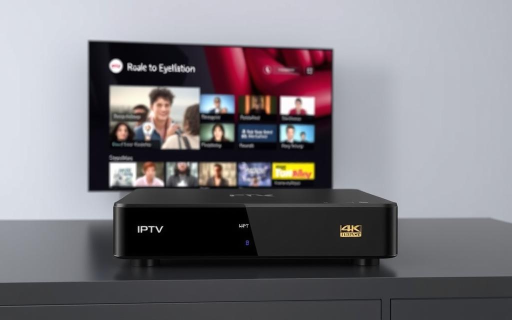 iptv box with 4k streaming