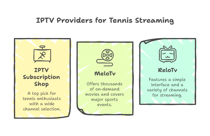 top IPTV providers for tennis streaming